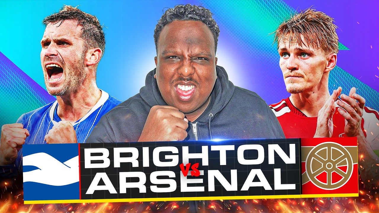 Brighton vs Arsenal LIVE Premier League Watch Along!