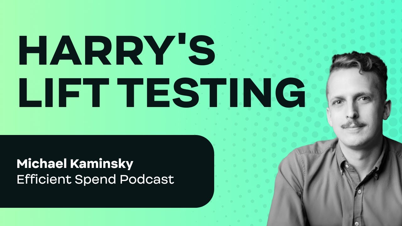 Lift Testing at Harry&rsquo;s | Michael Kaminsky (Recast, Harry's)