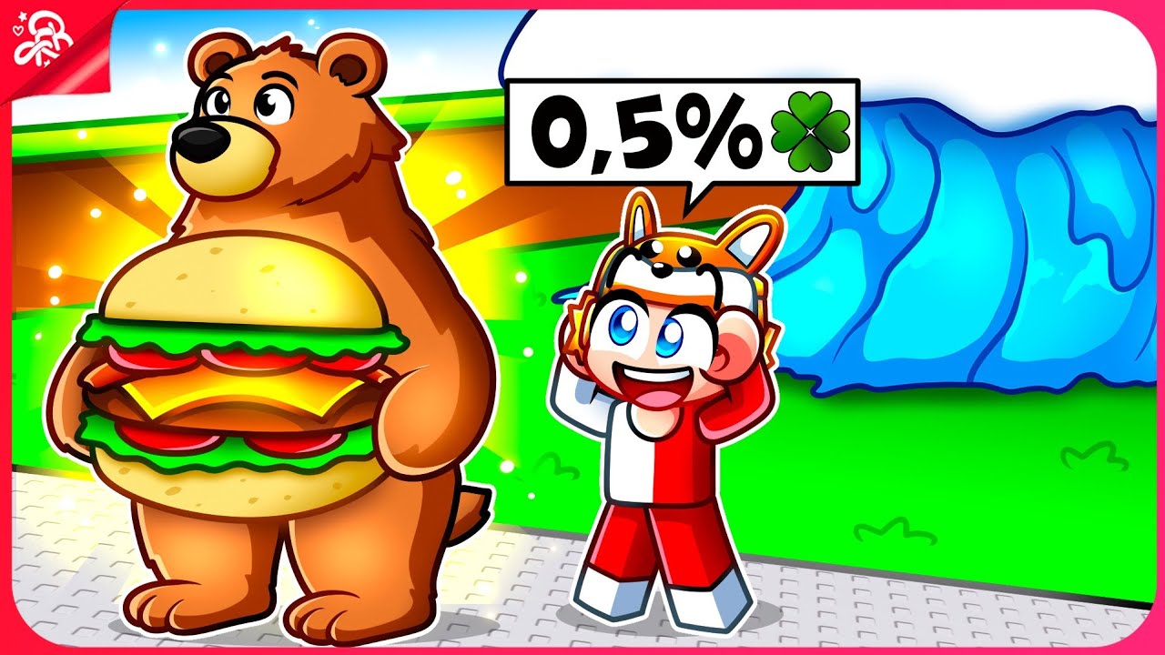 TSUNAMI DE BRAINROTS - PEGUEI O NOVO PET MAIS RARO DE 0,5%🍀