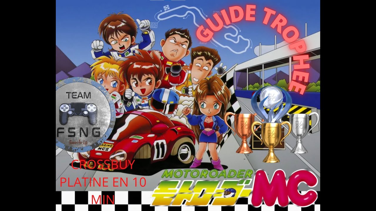 MOTO ROADER MC trophy guide FR crossbuy ps4/ps5 pour 5 99&euro;