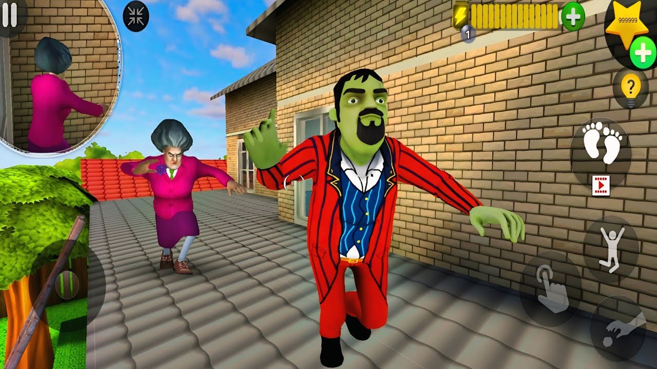 Scary Stranger vs Miss T! 😱 Who Wins? | Scary Teacher 3D