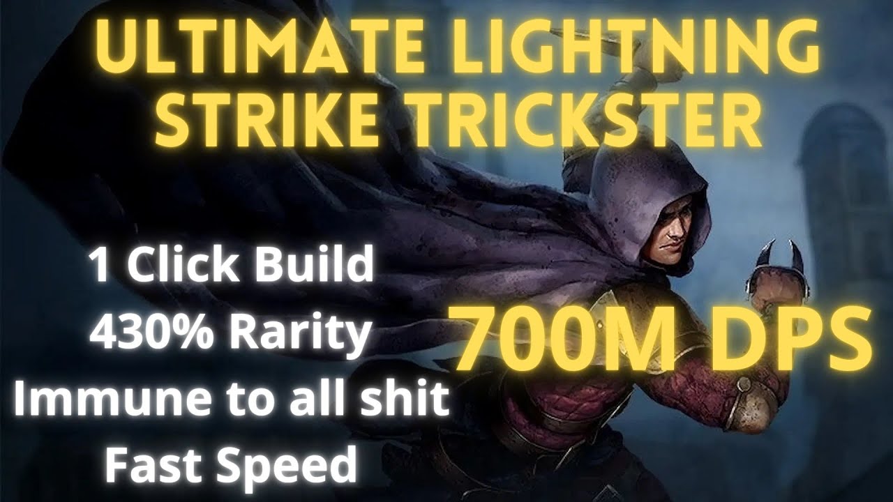 Ultimate Lightning strike Trickster , 3.25 GOD / 3.27 VIABLE / UPDATED POBs