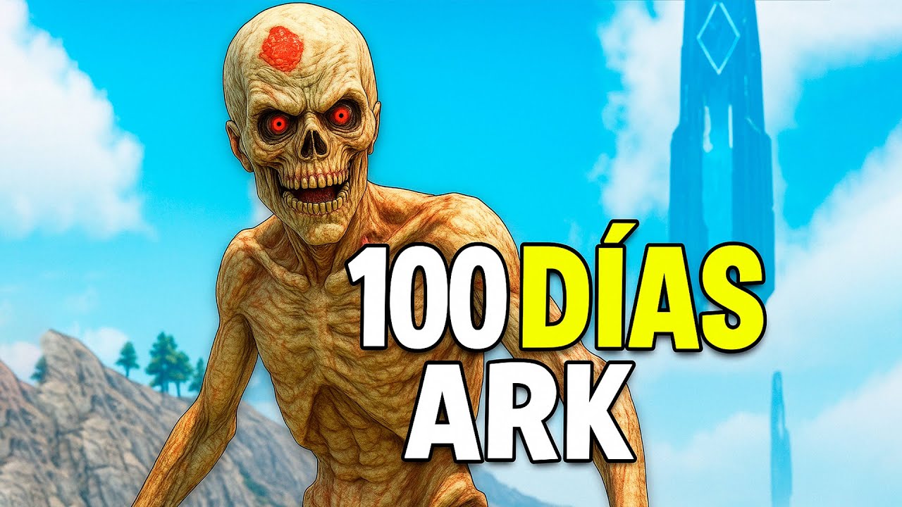 SOBREVIVO 100 DÍAS en un APOCALIPSIS ZOMBIE - ARK (Película Completa)