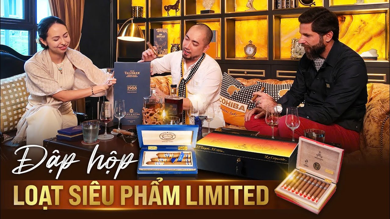ĐẬP HỘP loạt SIÊU PHẨM GIỚI HẠN nhân dịp Sinh Nhật Lần 3 của La Casa del Habano HCM | Nhato Official