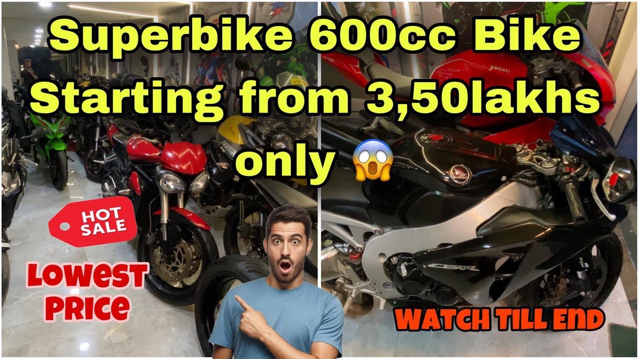 Used Superbike Collection🔥Starting From 2,99Lakhs😍Kawasaki bmw Suzuki Ducati🤩Secondhand in low price