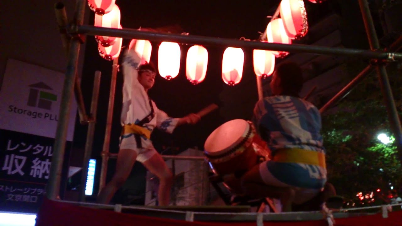 ◆助六太鼓◆　岩下真也【ドンパン節】地蔵通り商店街2013