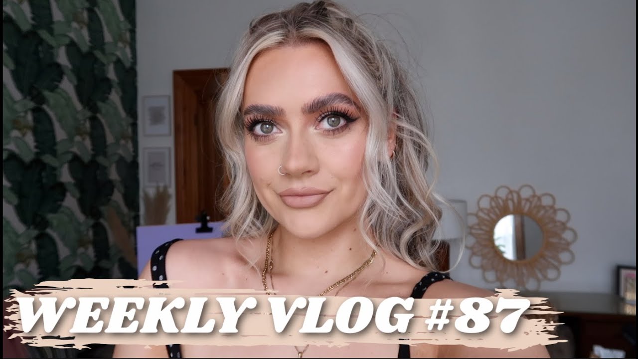 WEEKLY VLOG #87 | GETTING MY LIFE TOGETHER & PR HAUL | EmmasRectangle