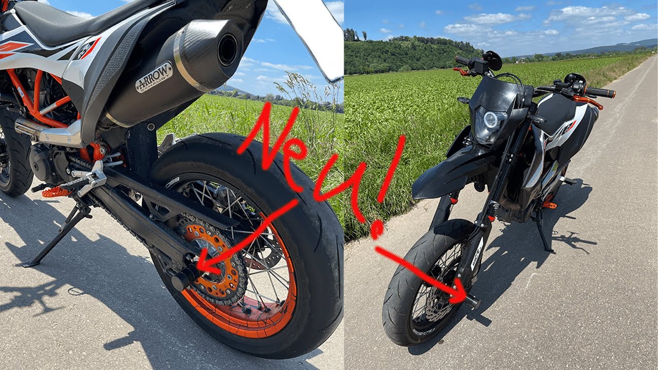 Stunt Pegs für die 690!! | KTM 690 SMC-R