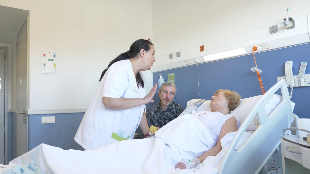 El ingreso en el Hospital