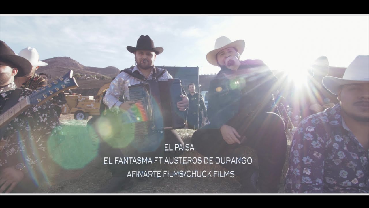 Los Austeros de Durango & El Fantasma - El Paisa (Video Musical)