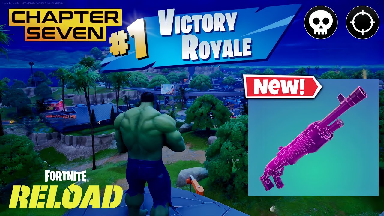 HULK SMASHED In Fortnite RELOAD 12 Kills + Exotic Win