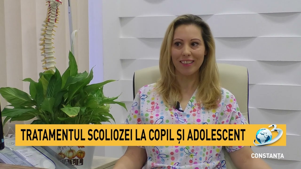Tratarea scoliozei la copii | Dr. Stamate Liliana, medic primar recuperare medicală