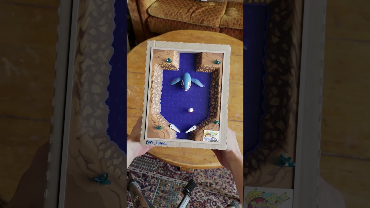 Pok&eacute;mon Pinball: Ruby & Sapphire Kyogre Battle animated #blender #3danimation