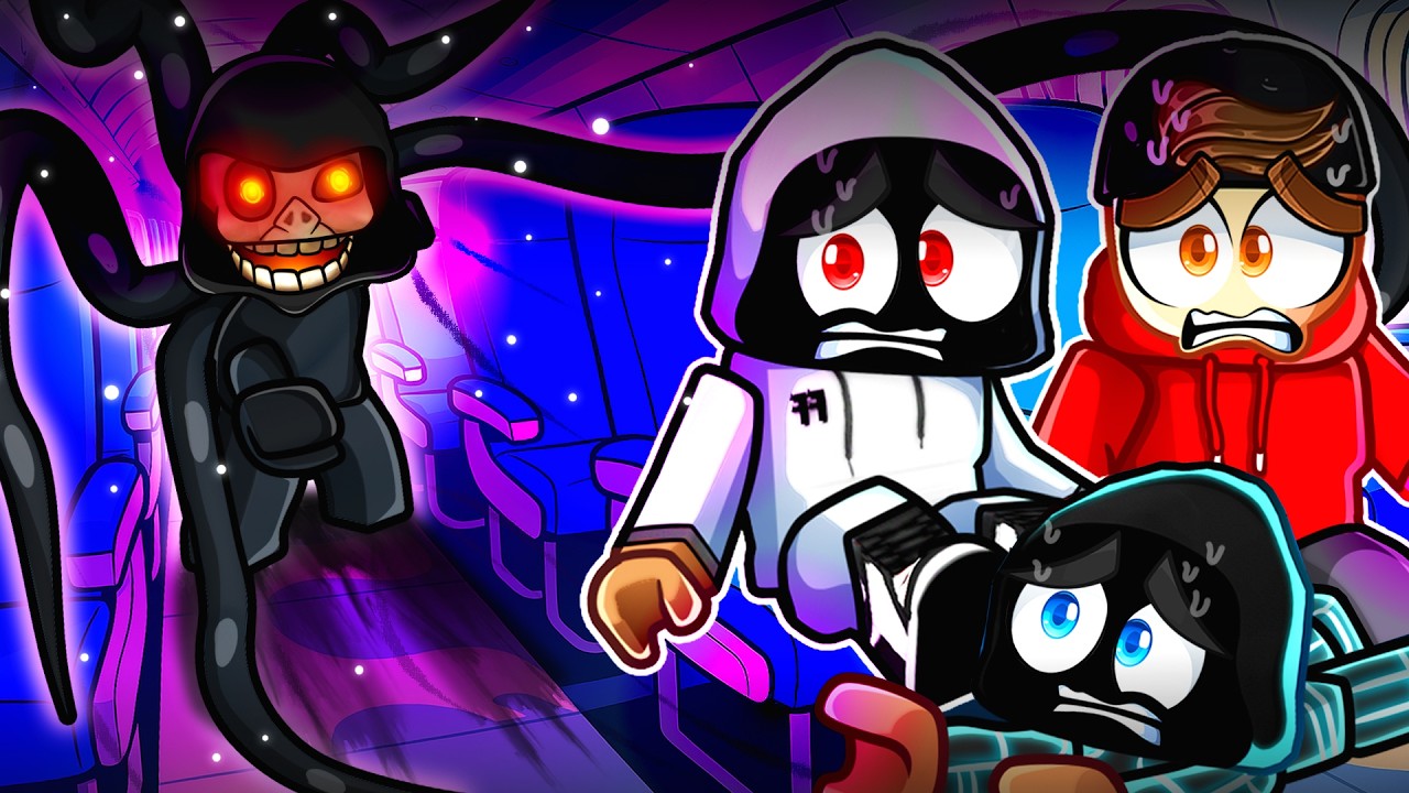 ROBROS PLAY ROBLOX AIRPLANE STORY!