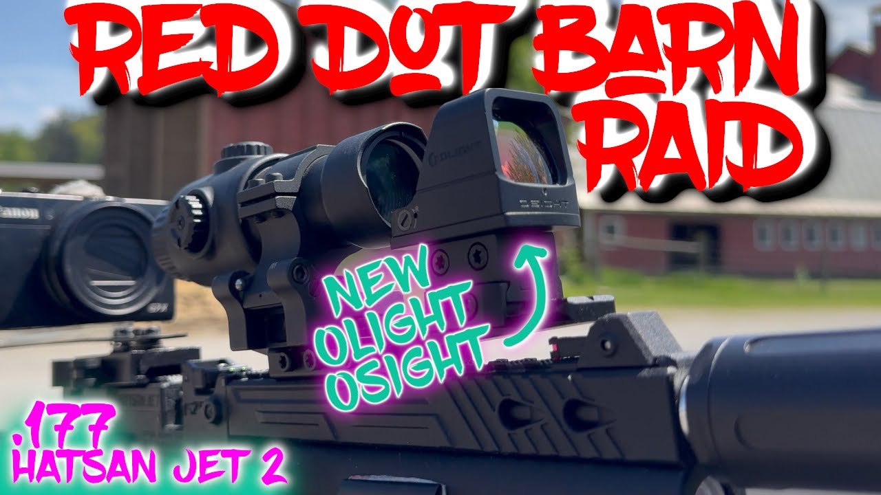 .177 Pigeon Hunting | OLight RED DOT and the Hatsan Jet 2