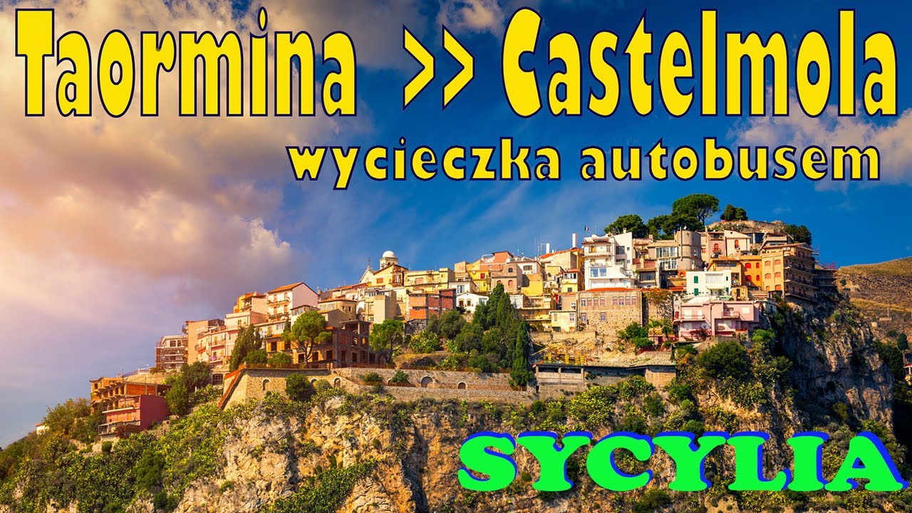 #Sycylia autobusem z Taormina do Castelmola, urokliwego miasteczka na szczycie góry
