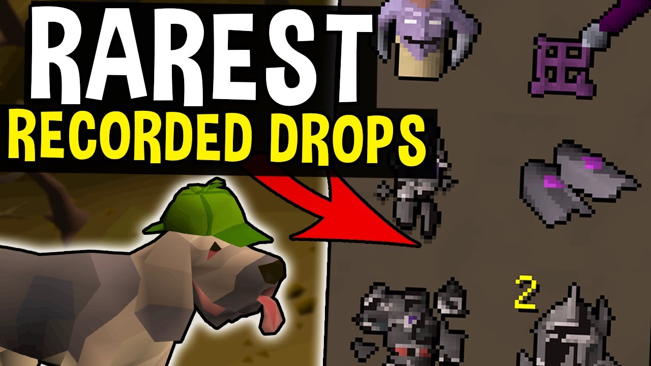 These are the Rarest Drops in the History of Oldschool Runescape! #20 [OSRS]