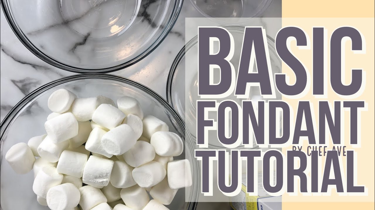 Basic Fondant Tutorial - Easy Fondant in Minutes - The Buttercream Diva