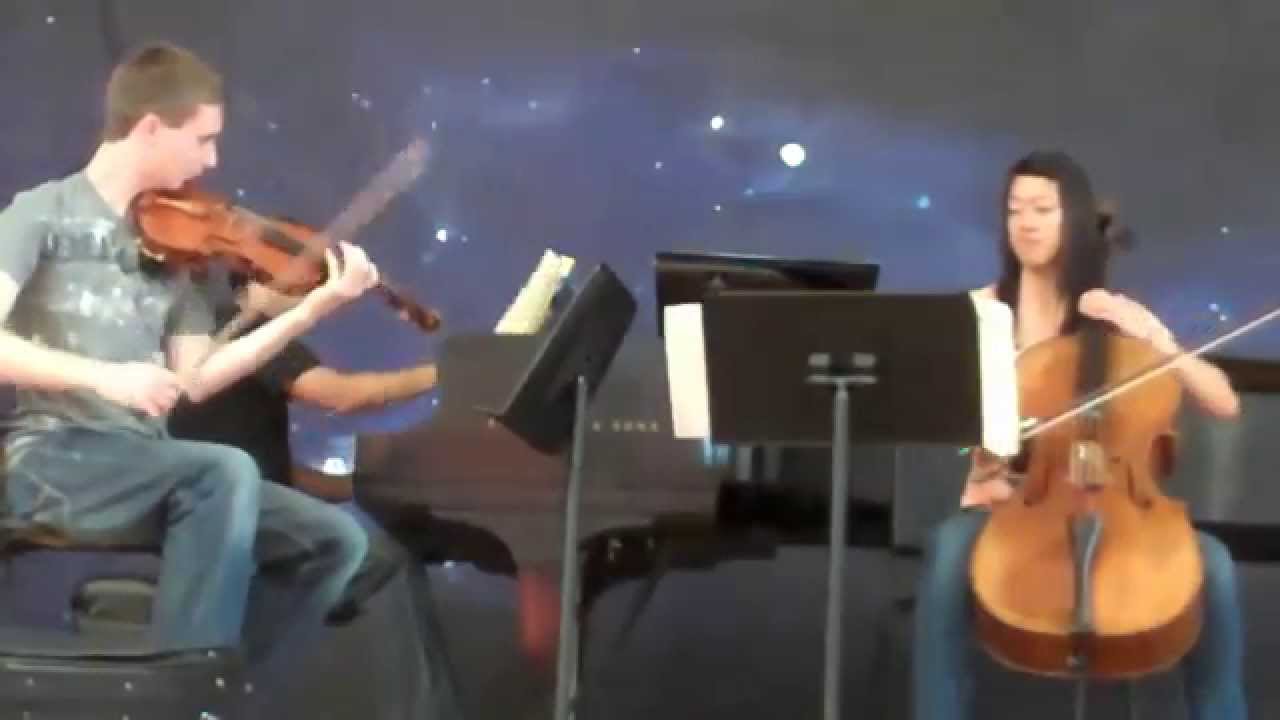 Shostakovich Piano Trio No. 2, 1st Movement (Rehearsal)
