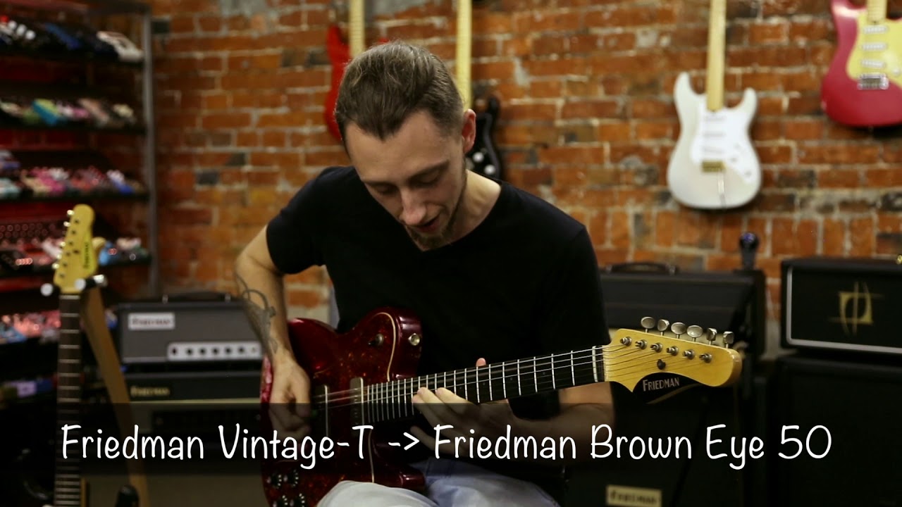 Сергей Головин -  Friedman Cali, Friedman Vintage-T
