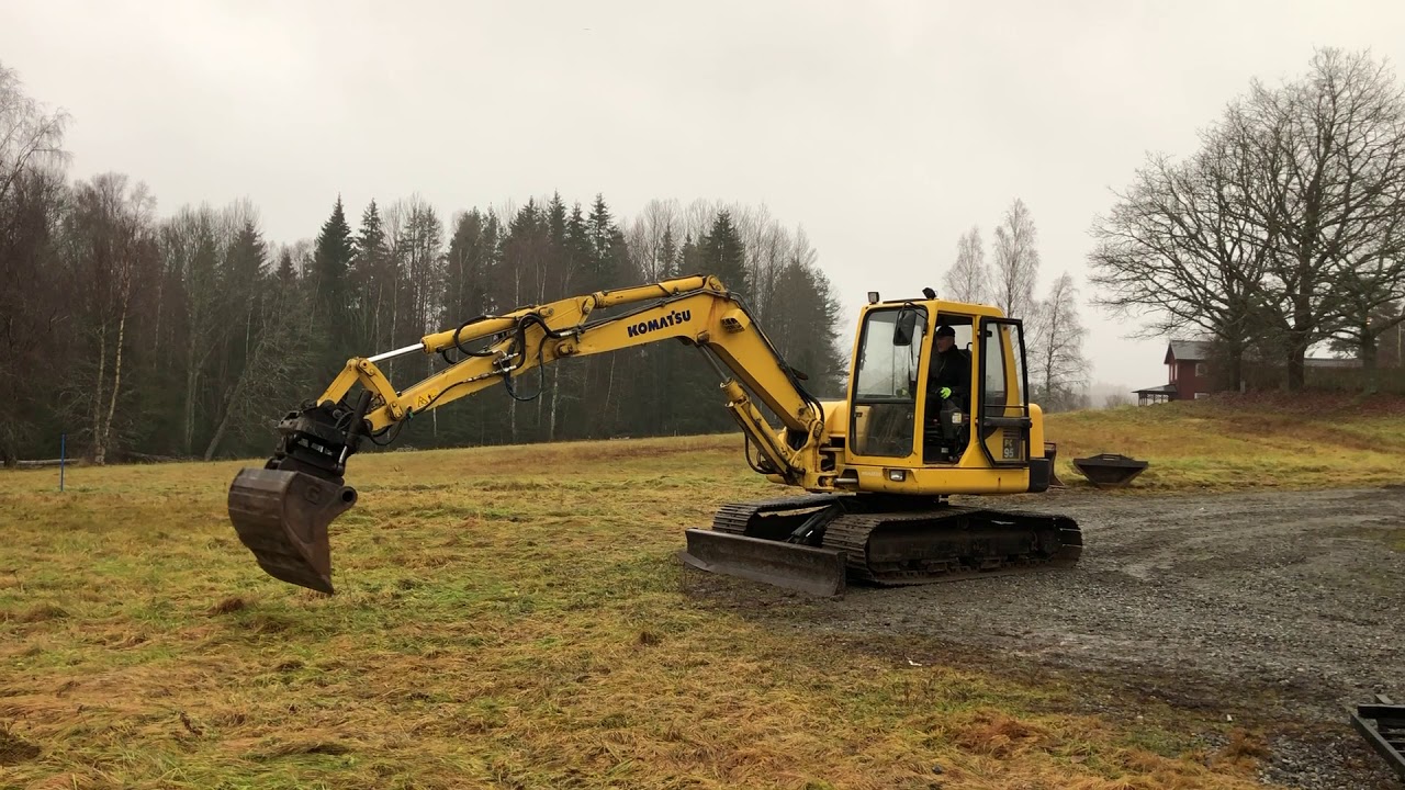 Köp Grävmaskin Komatsu PC95 på Klaravik