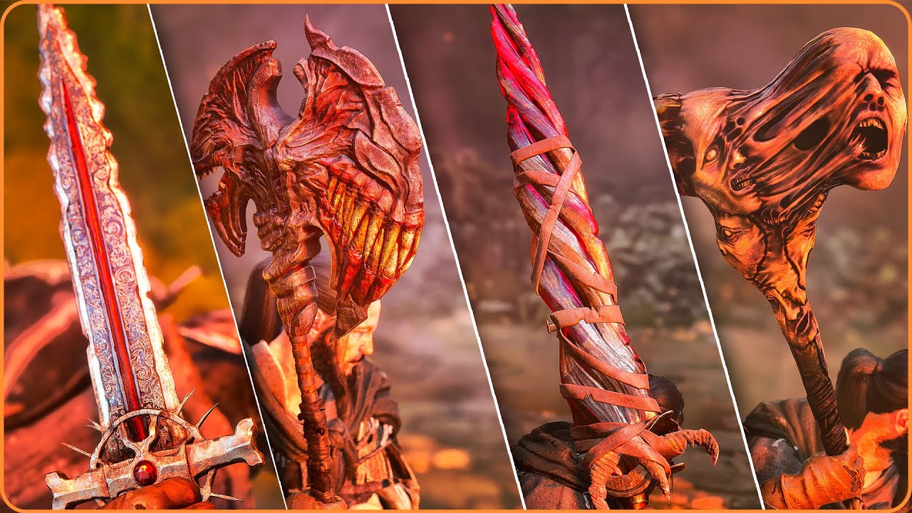 Lords of the Fallen - All 194 Weapons Showcase