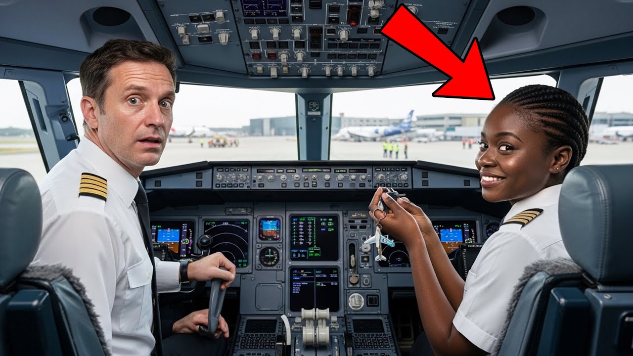 Pilot Refuses to Fly with Black Copilot — Turns Pale When She Reveals She Owns the Aircraft...