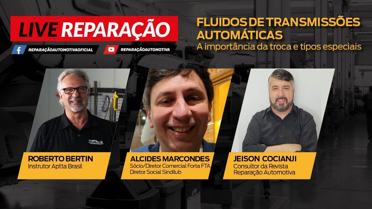 Live Técnica - Fluidos de transmissões automáticas
