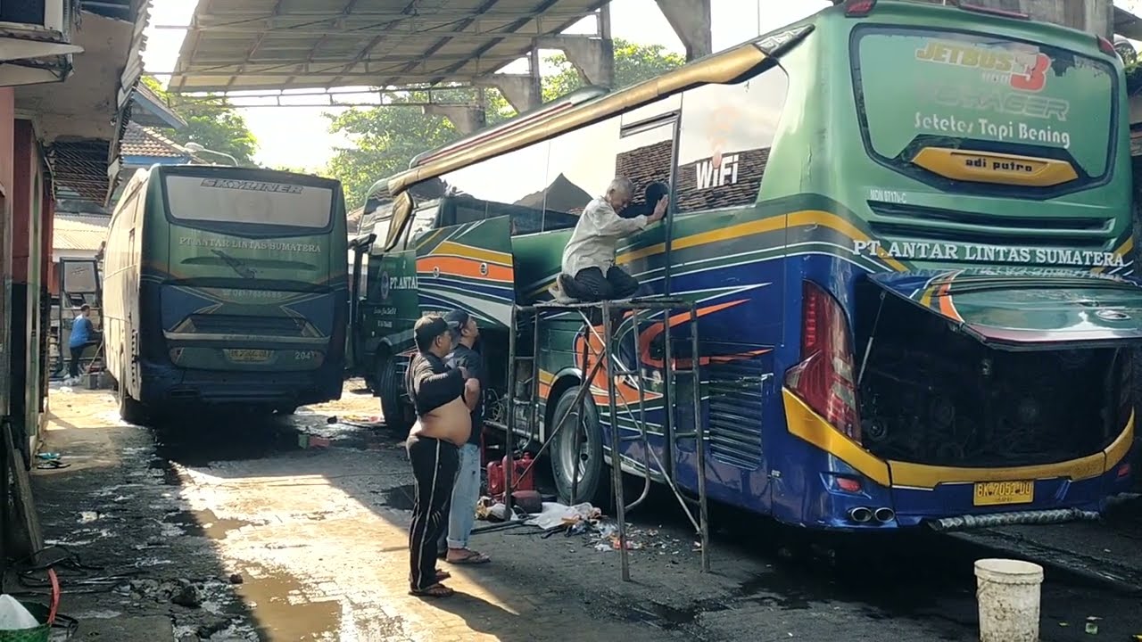 BUS ALS 270 PECAH KACA‼️BUS ALS 204 KEMBALI ISI TRIP JOGJA LAGI