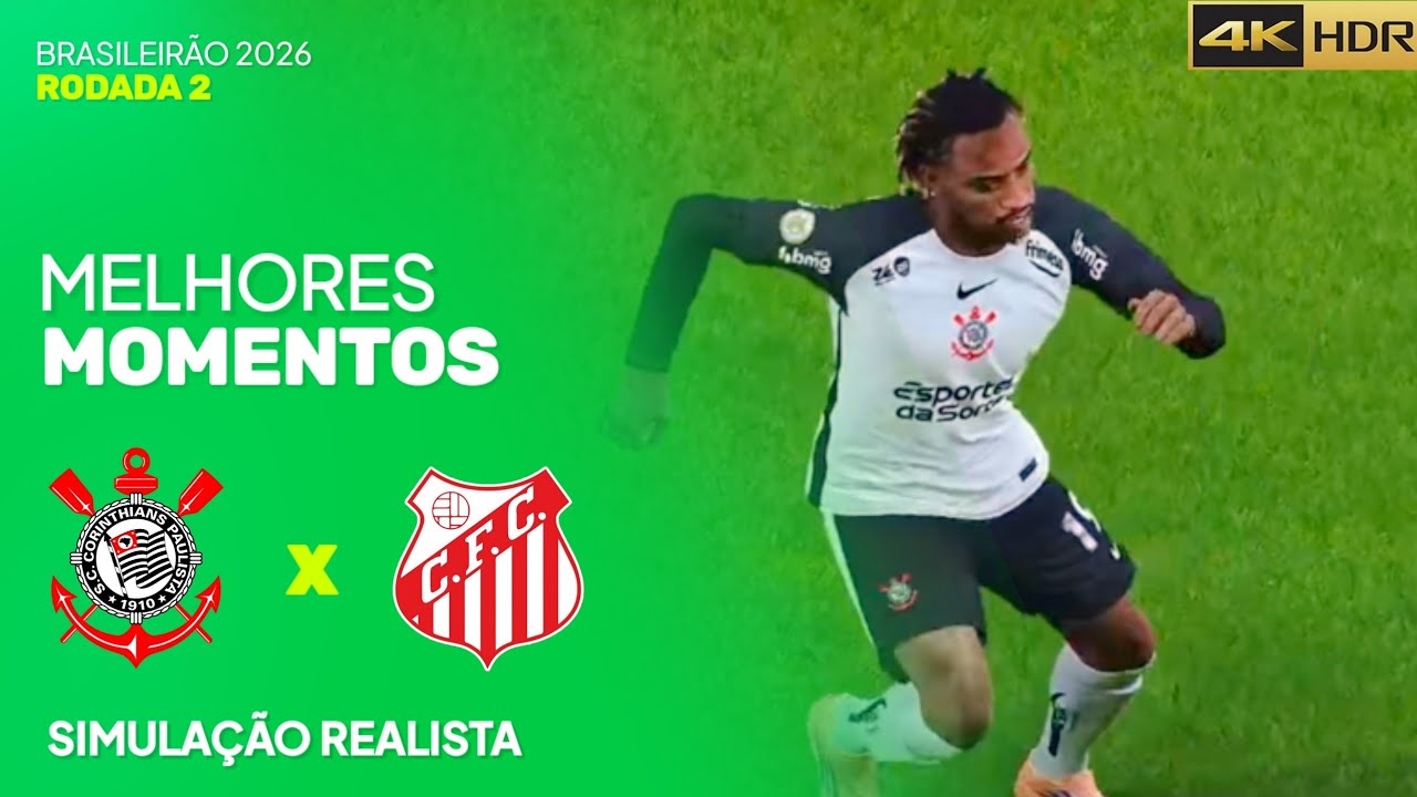 CORINTHIANS X CAPIVARIANO | MELHORES MOMENTOS | PAULISTÃO 2026 | SIMULAÇÃO PES 2021