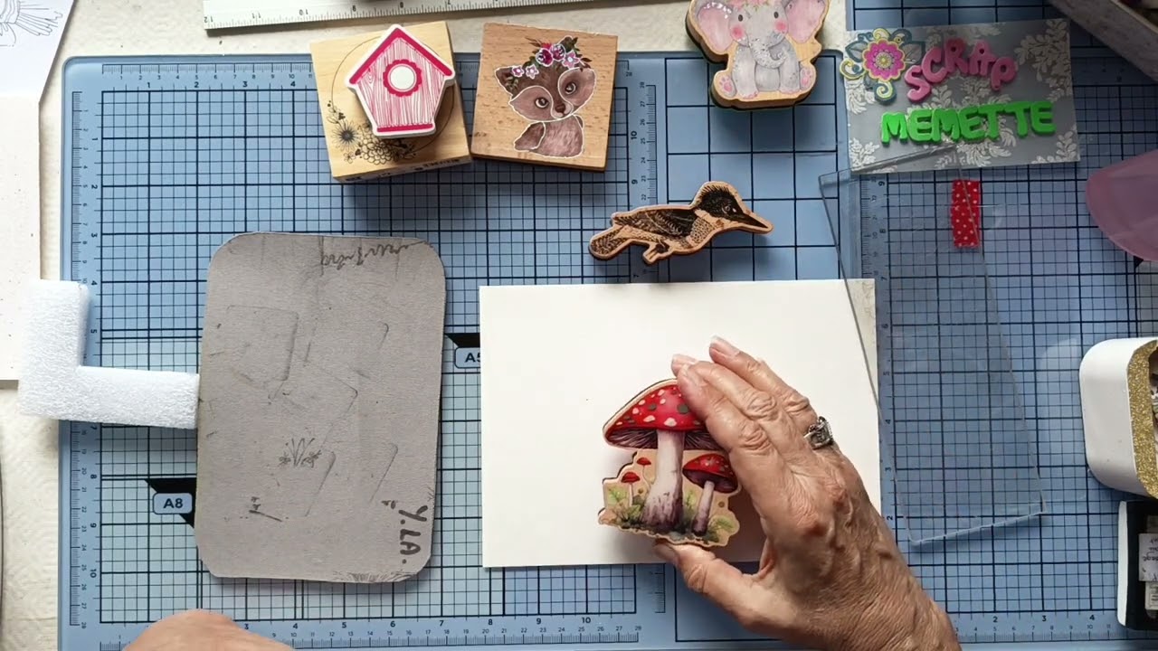 ASTUCES pour nos  TAMPONS BOIS