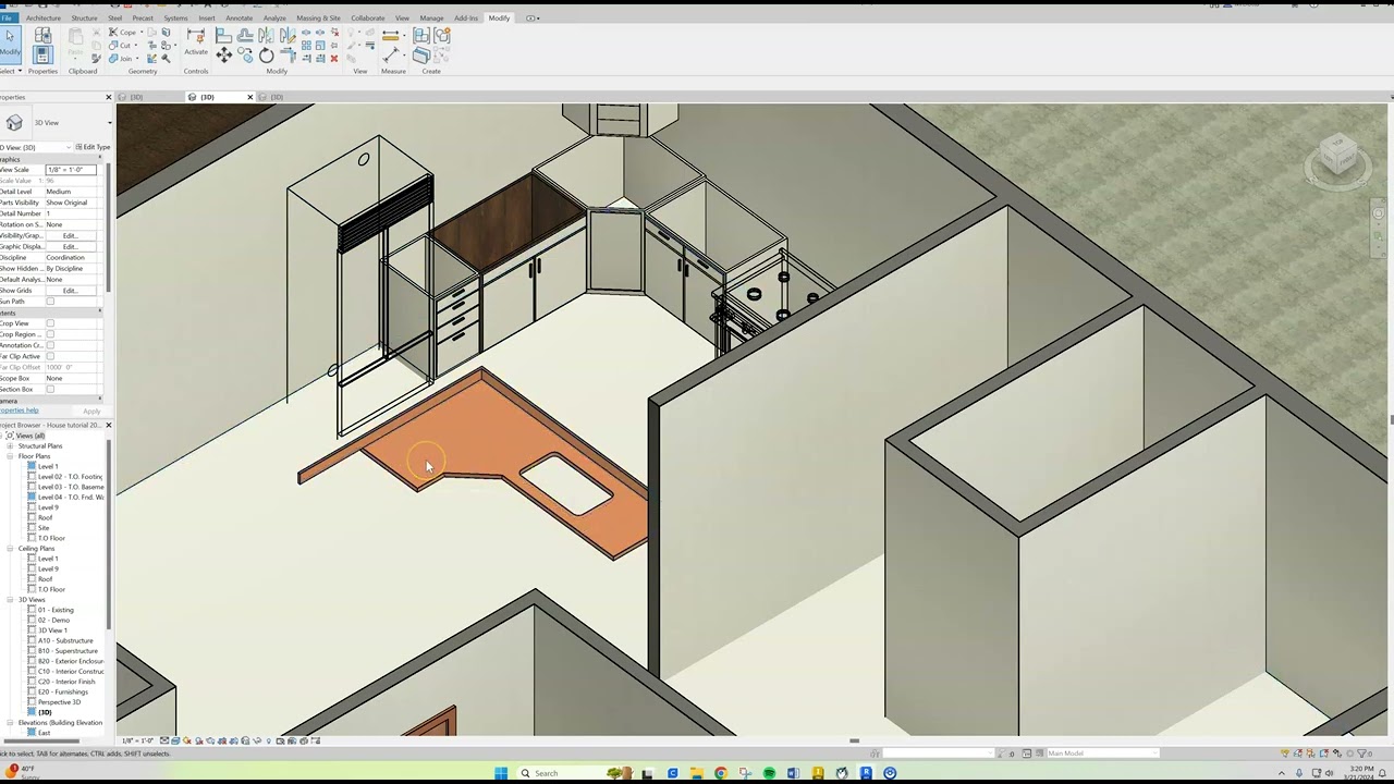 Countertops in Revit