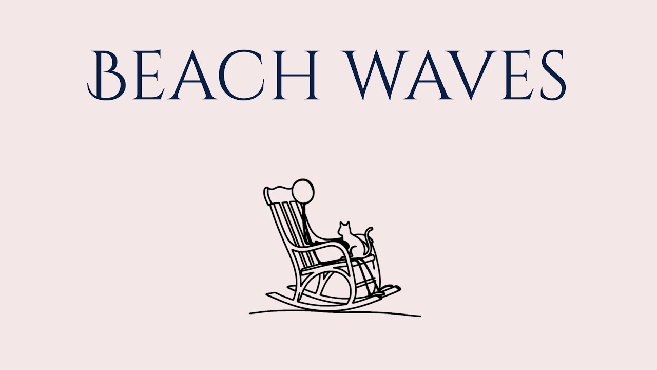 Gentle Tropical Waves & Soft Beach Sounds for Unwinding | 11 hours