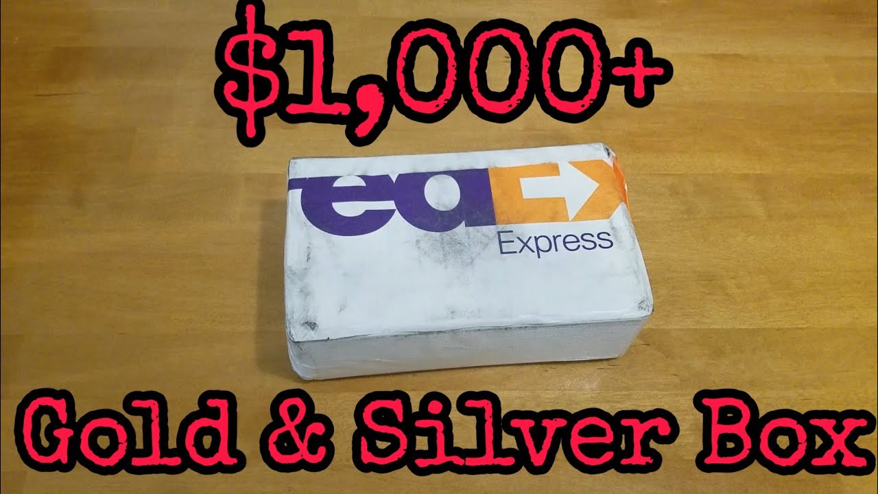 Unboxing - $1k+ Gold and Silver Box from SD Bullion
