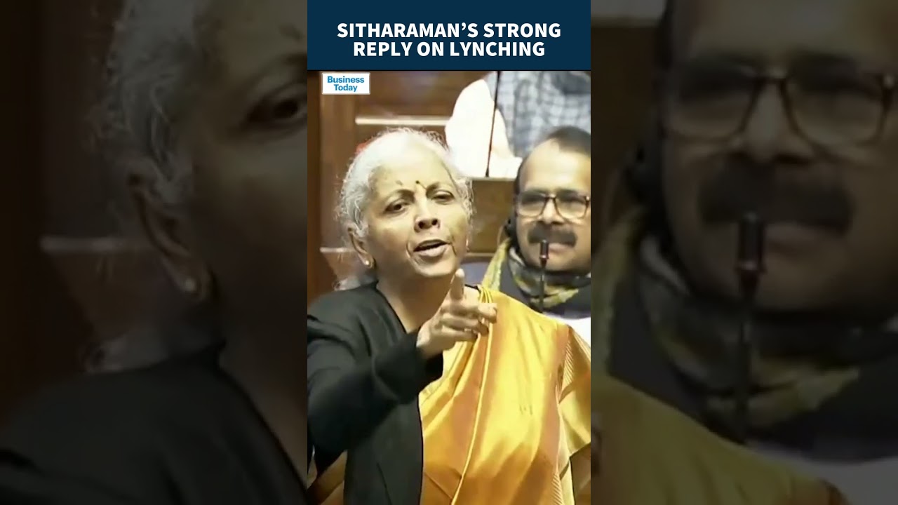 Nirmala Sitharaman Hits Back On &lsquo;Lynching&rsquo; Remark; Cites Rajasthan & Kerala Cases