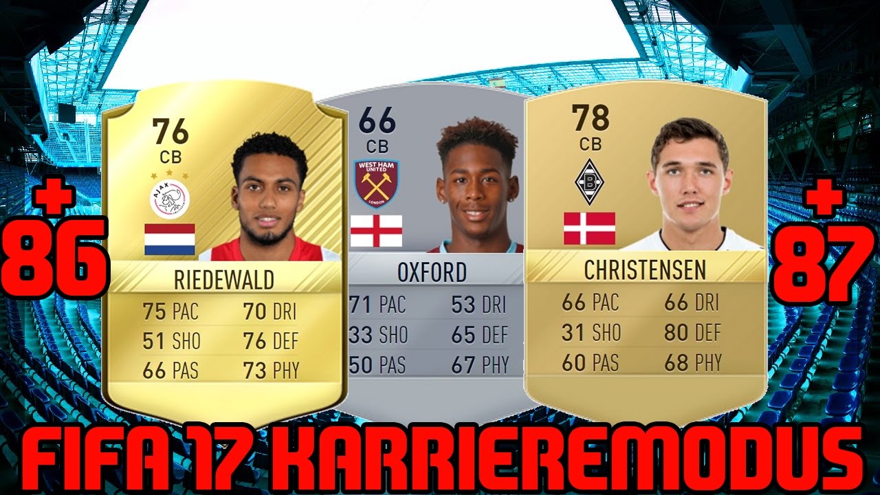 Fifa 17 Karrieremodus - TOP 5+1 IV-TALENTE! Ft. Christensen, Riedewald