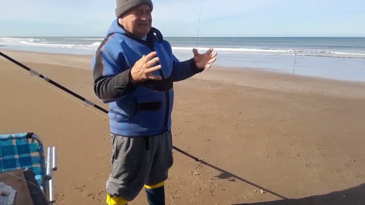 PESCA DE JULIO EN NECOCHEA PARTE 1