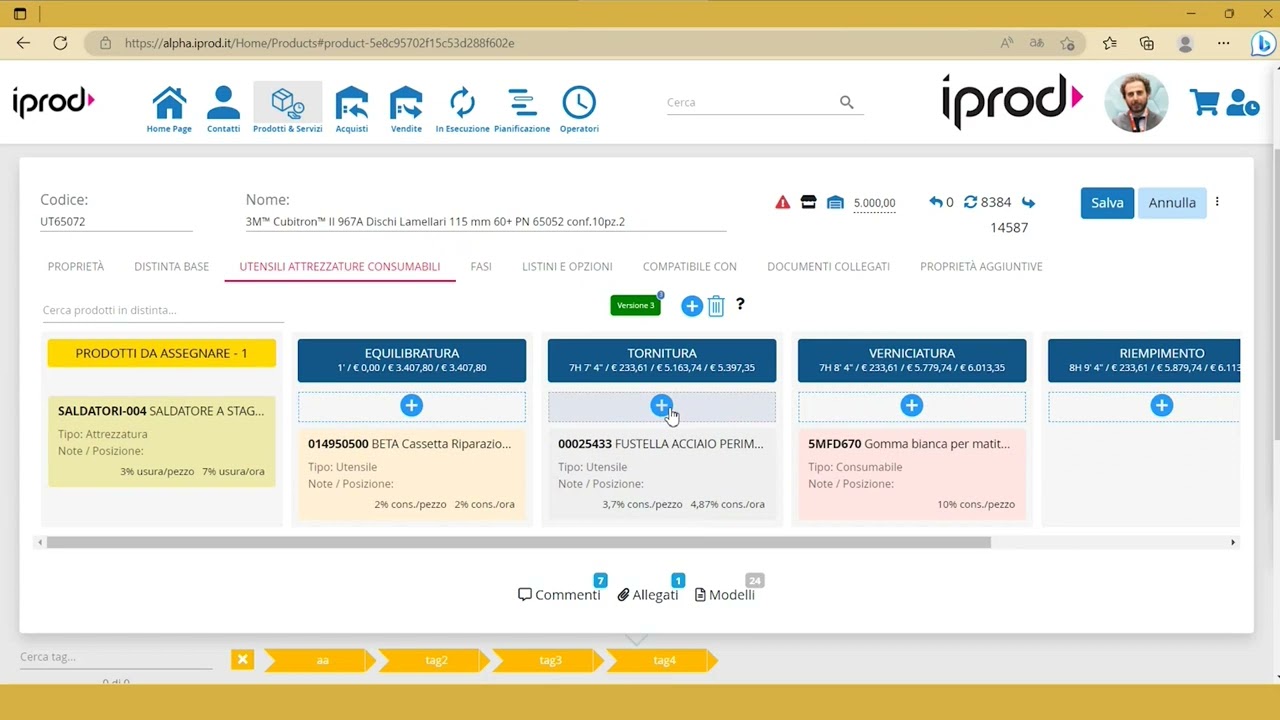 iProd Insight 04   Utensili, attrezzature, consumabili