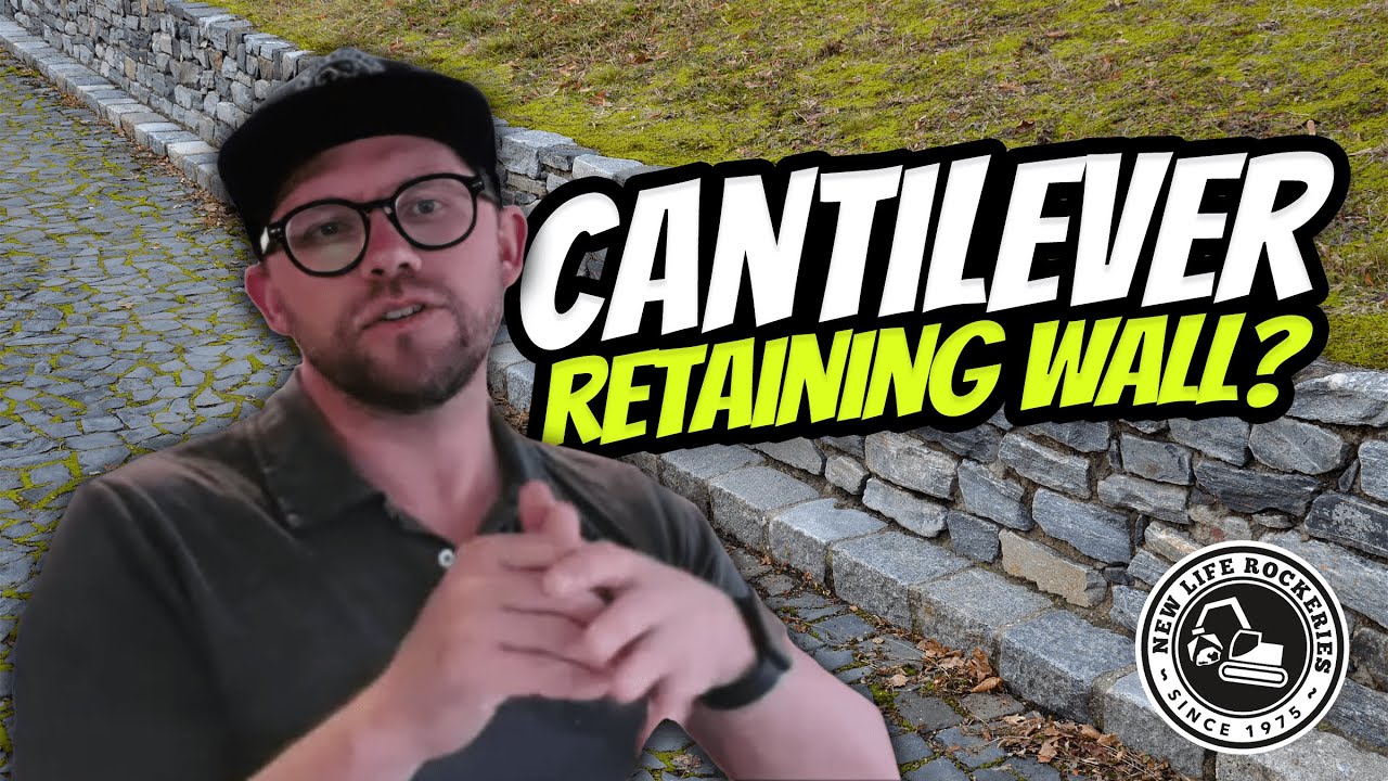 What Is a Cantilever Retaining Wall? | Landscaping and Rockery Construction Services
