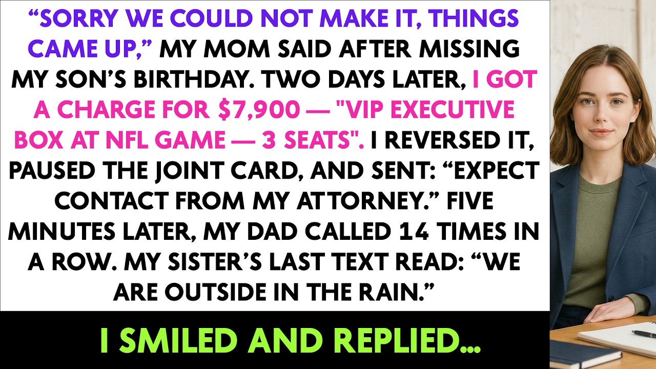 “Sorry We Could Not Make It, Things Came Up,” My Mom Said After Missing My Son’s Birthday. Two Days