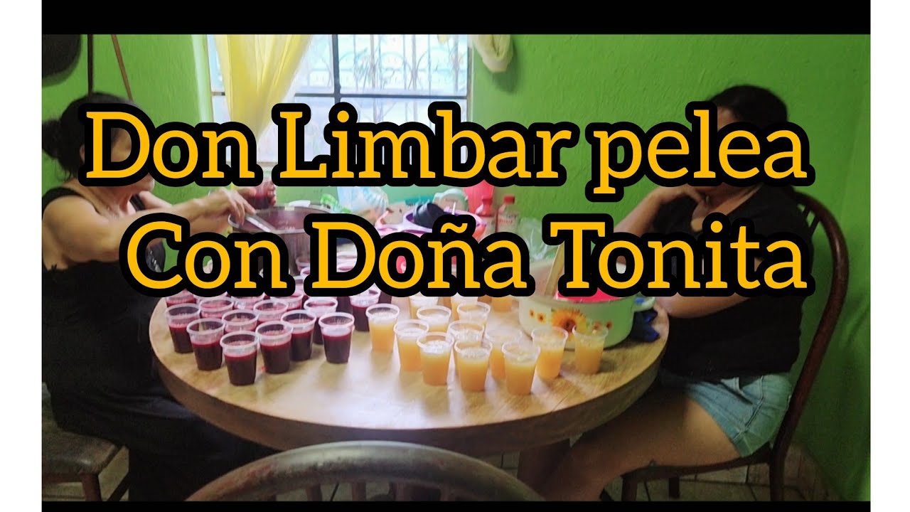 Don Limbar enojado por que Doña tonita tomo una decisión que le afectará 