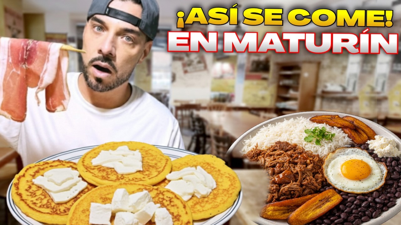 PROBANDO COMIDA CALLEJERA BARATA en MATURIN VENEZUELA@Joseh Malon