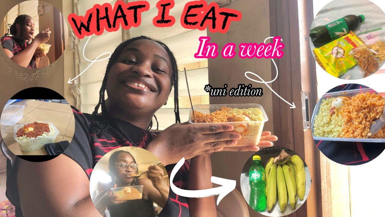 WHAT I EAT IN A WEEK | BOWEN UNIVERSITY EDITION*100% REALISTIC*