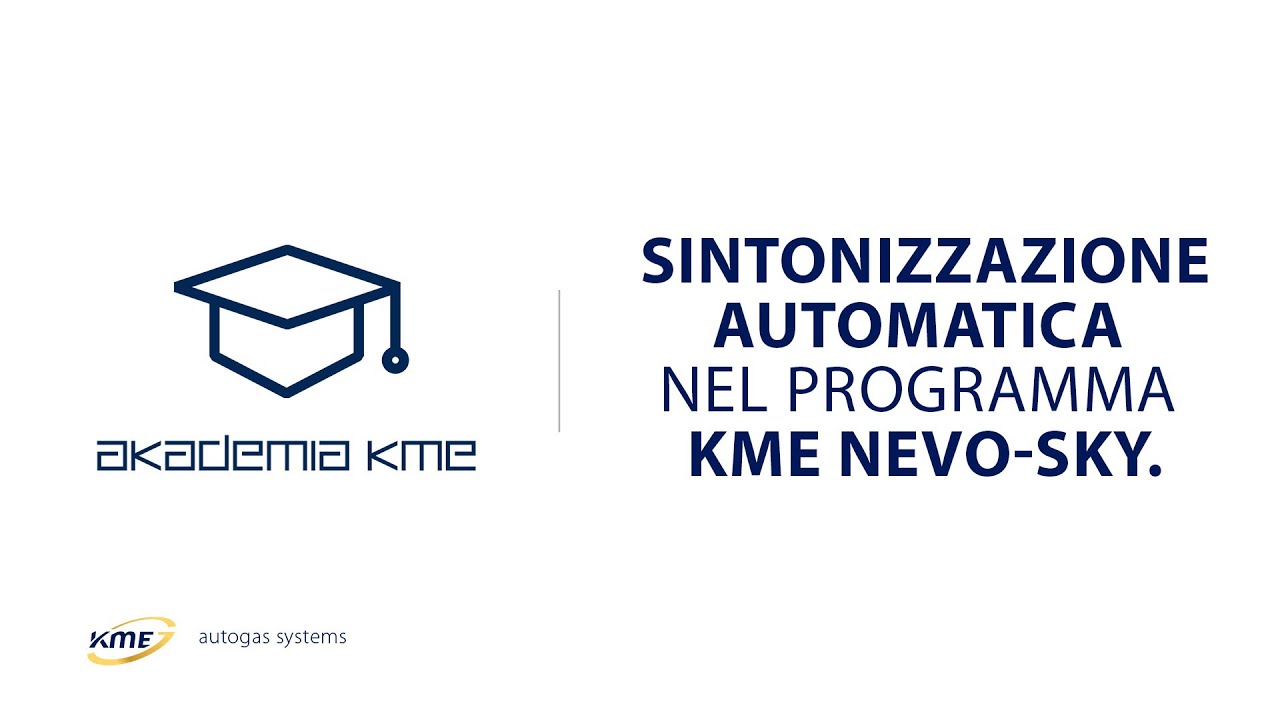 Sintonizzazione automatica nel programma KME NEVO-SKY