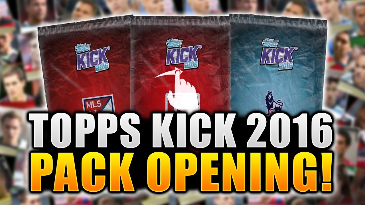 Opening 50k worth of packs on Topps Kick 2017