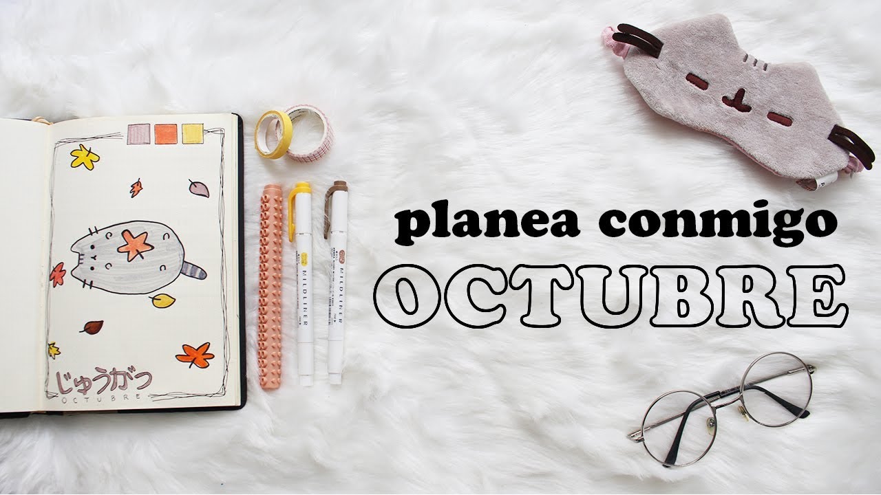 PLANEA CONMIGO: Octubre 2018 | BULLET JOURNAL | sofiapricot