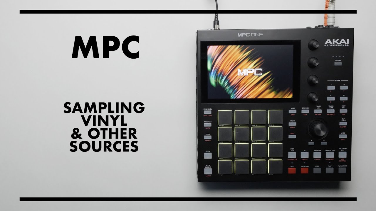 MPC: СЭМПИНГ ВИНИЛА И ДРУГИХ ИСТОЧНИКОВ