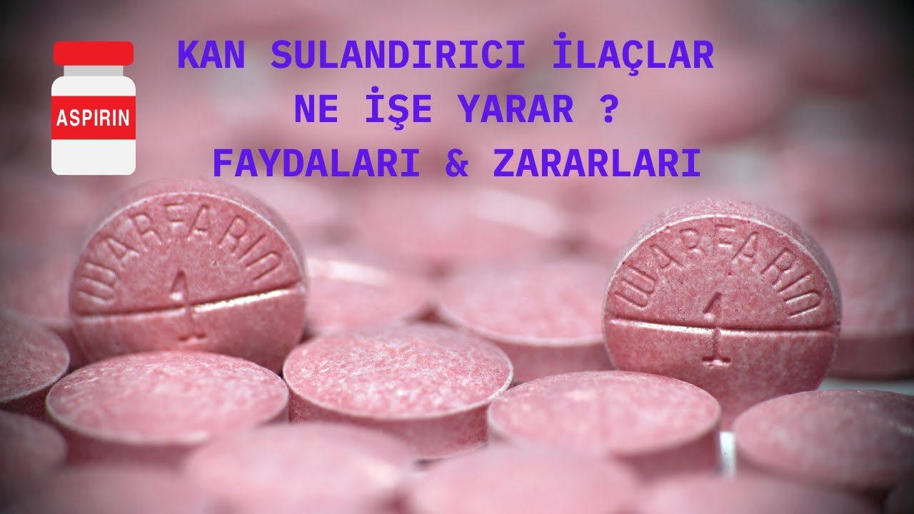 Kan Sulandırıcılar  Ne İşe Yarar ?  Ne Zaman Kullanmak Gerekir ?  Prof. Dr. Nihat Özer