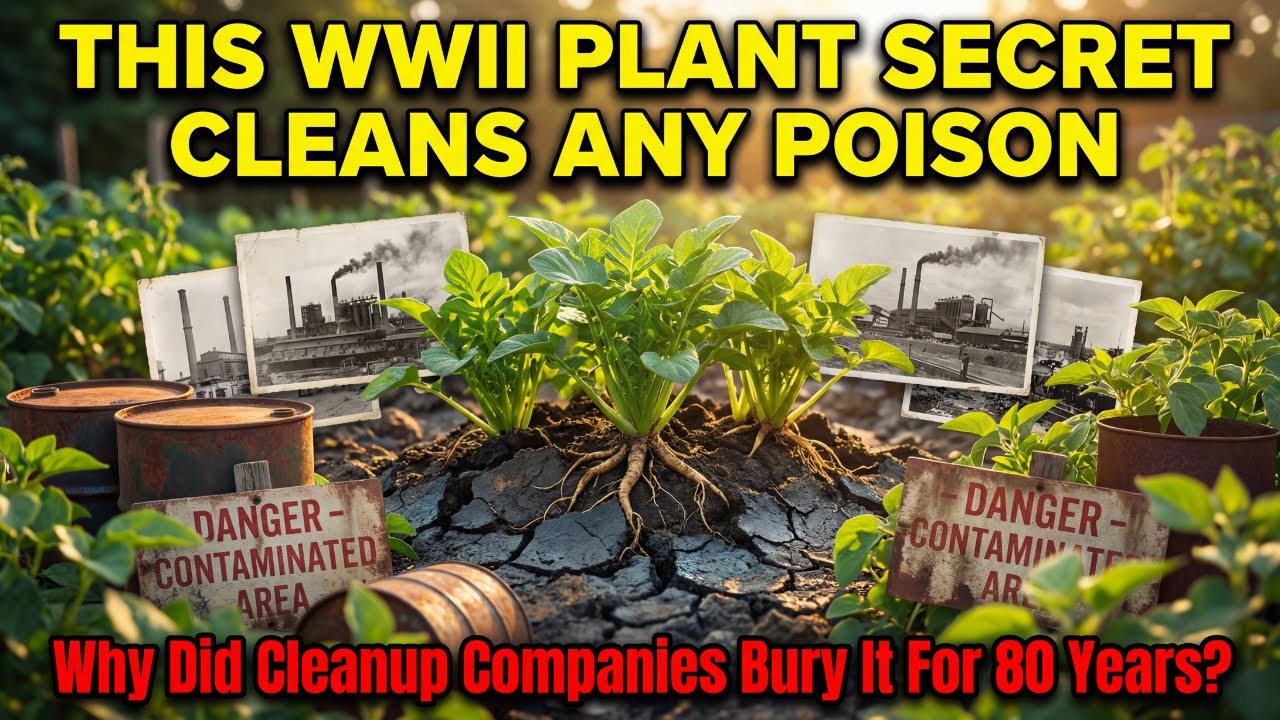 This WWII Plant Secret Cleans Any Poison. Why Did Cleanup Companies Bury It For 80 Years?