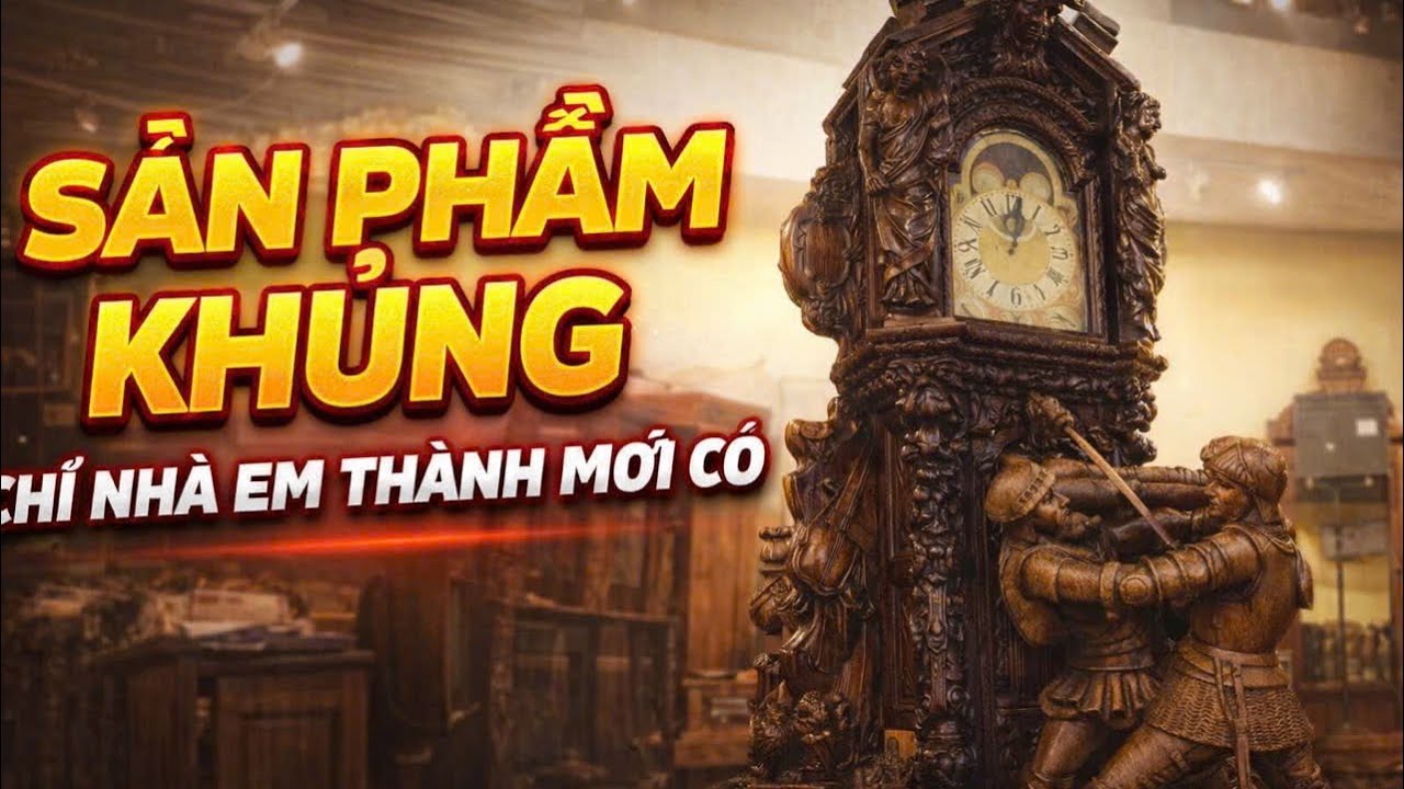 Những Chiếc Đồng Hồ Khủng Không Giống ai Giới Hạn. Hãy xem Thử.